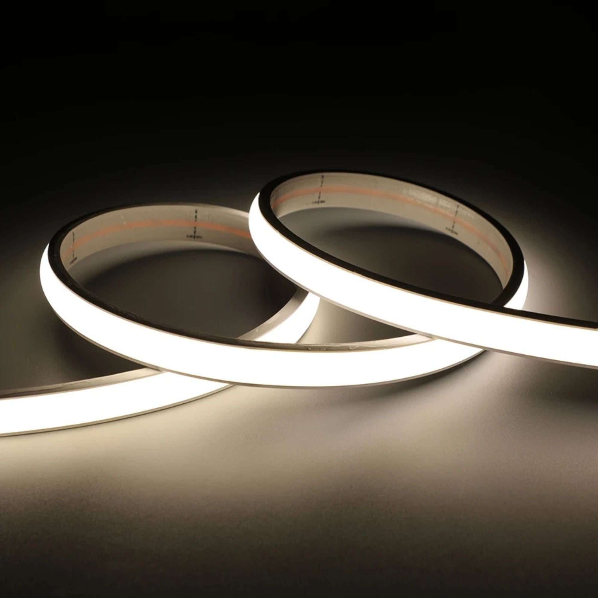 RAB PURELINE 16 ft COB LED Tape Light, IP67, 3500K, 263 Lumens per Foot, 24V