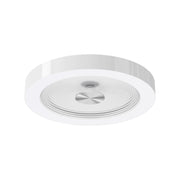 RAB Aura 16" Flush Mount Light, Selectable CCT, White Housing White Reflector