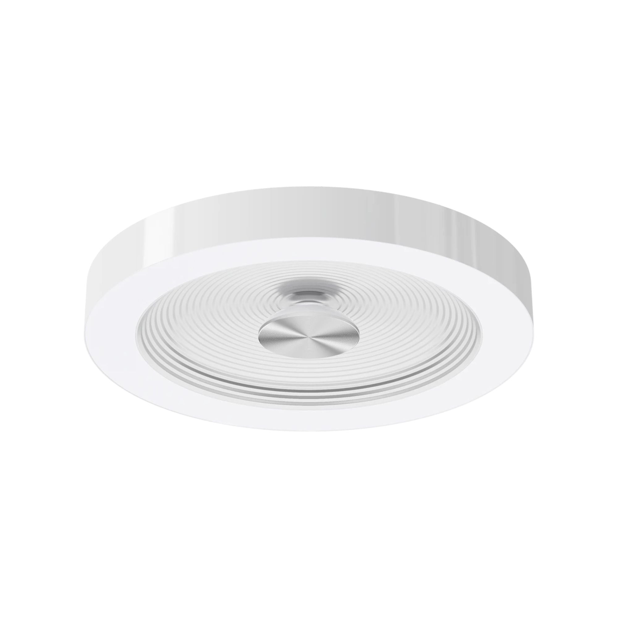 RAB Aura 16" Flush Mount Light, Selectable CCT, White Housing White Reflector