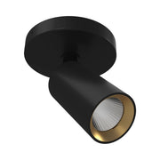 RAB Surface Mount Spot, Black, Selectable CCT, 563 Lumens, 36° Optics