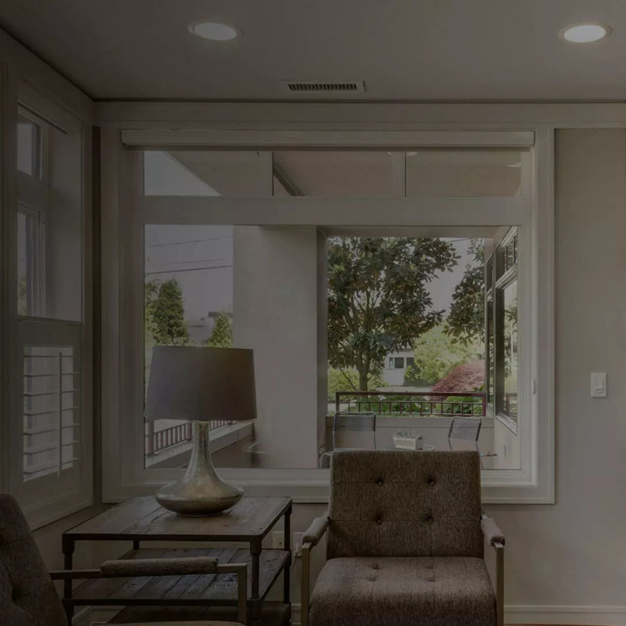 RAB CR/E Open Deep Regressed Downlight with Emergency Battery