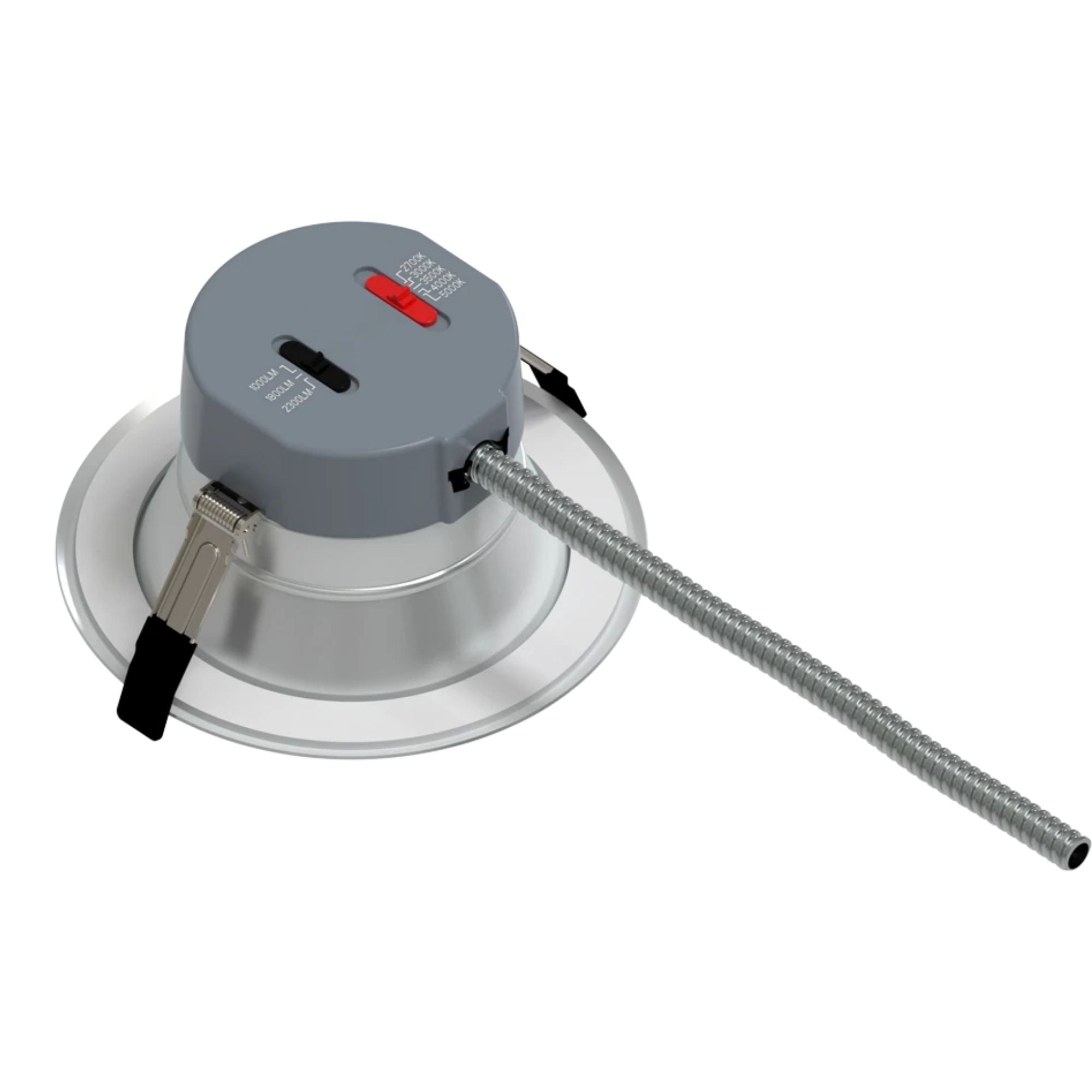 RAB CR-HW Open Deep Regressed Downlight, Haze White