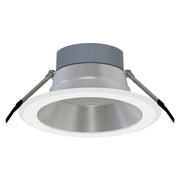 RAB CR8-HW 8 in. Open Deep Regressed Downlight 30W 3500 Lumens Selectable CCT, Haze White