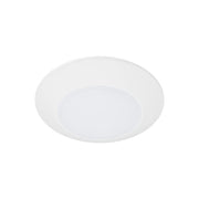 DISK17 4" CCT-Adjustable LED Surface Mount, 7W, 600 Lm, White, Pack of 12 - Bees Lighting