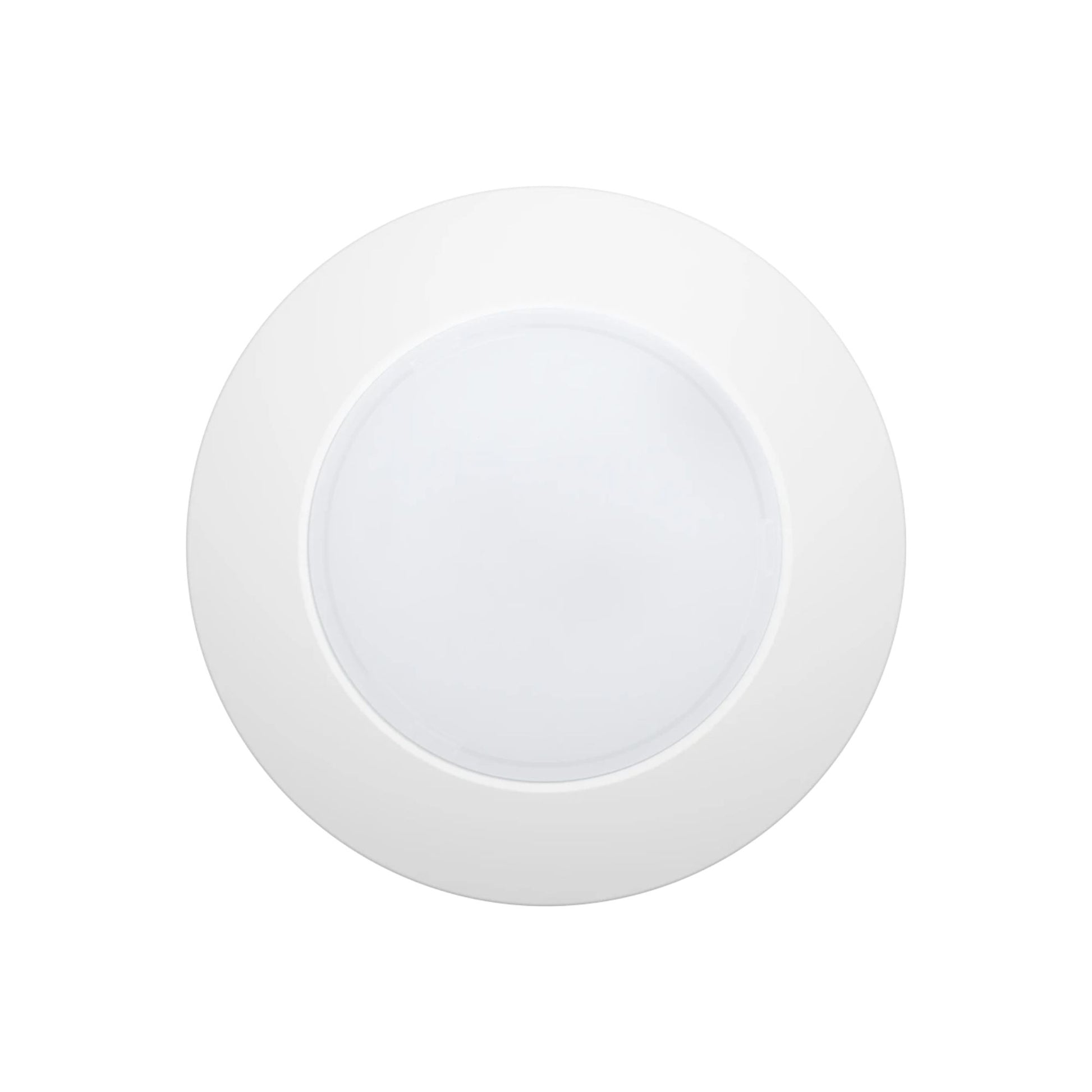 DISK17 4" CCT-Adjustable LED Surface Mount, 7W, 600 Lm, White, Pack of 12 - Bees Lighting