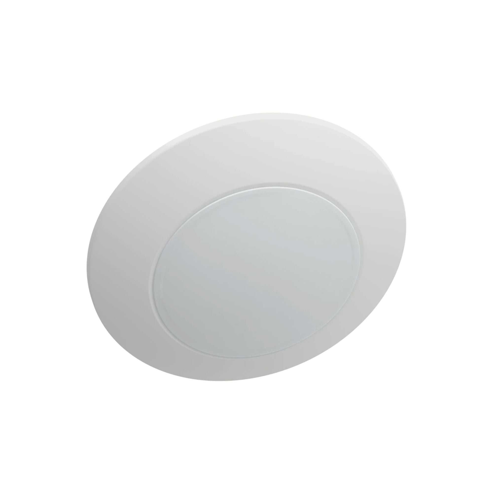 CCT-Adjustable 4" LED Surface Mount Disk Light, 600 Lm, White, 120V