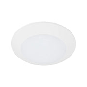 DISK17 6" CCT-Adjustable LED Surface Mount, 10W, 900 Lm, White, Pack of 12 - Bees Lighting