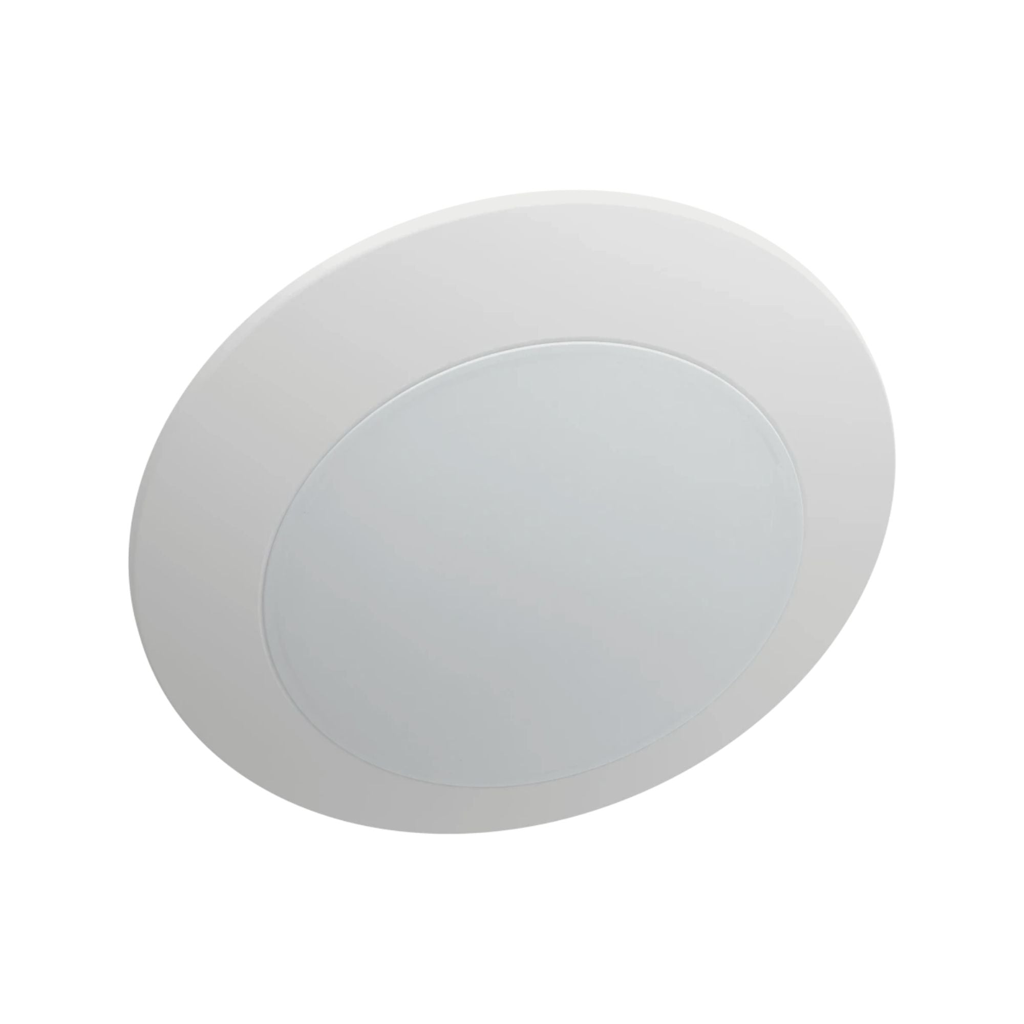 CCT-Adjustable 6" LED Surface Mount Disk Light, 900 Lm, White, 120V