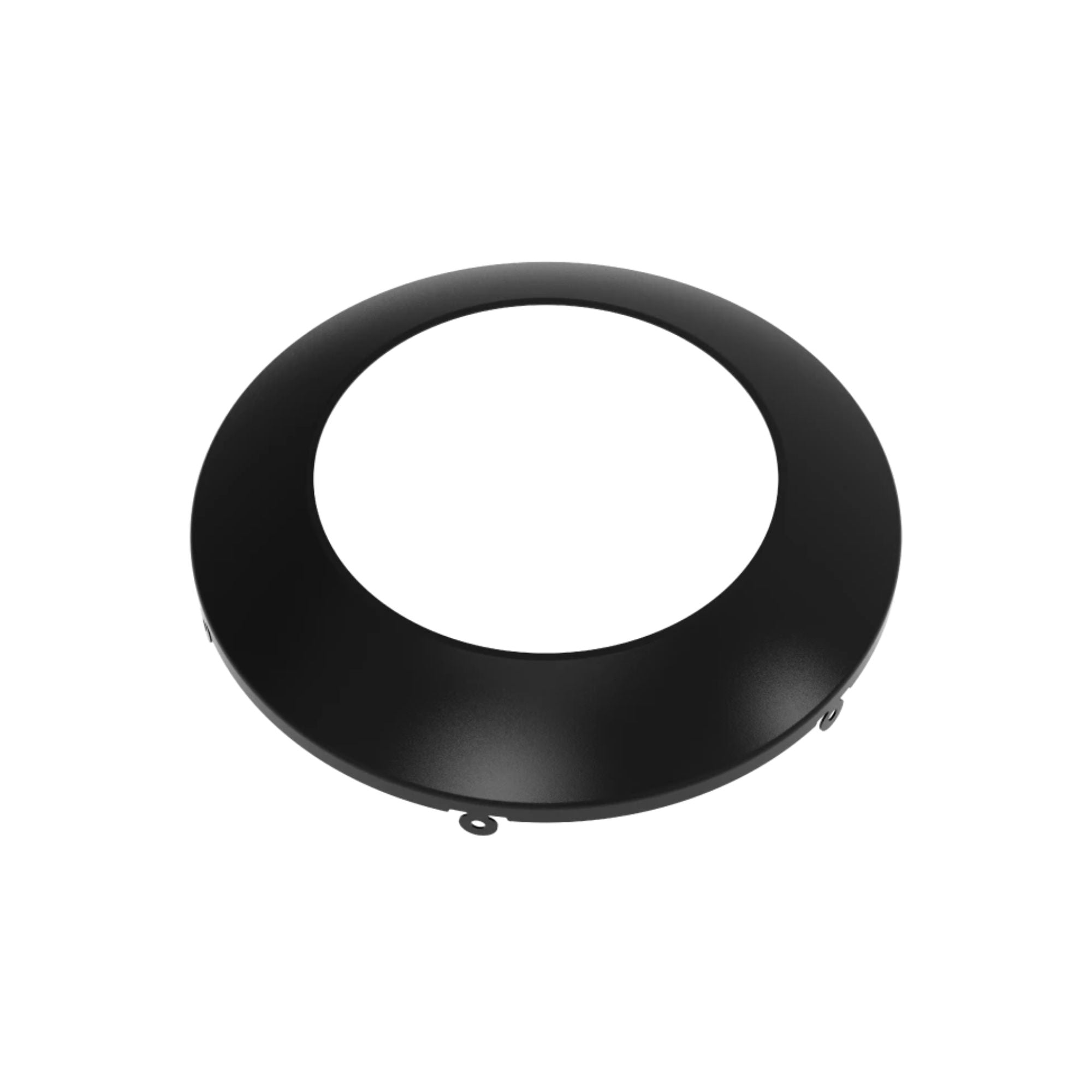 Color Trim for 4" DISK Round Black Smooth - Bees Lighting