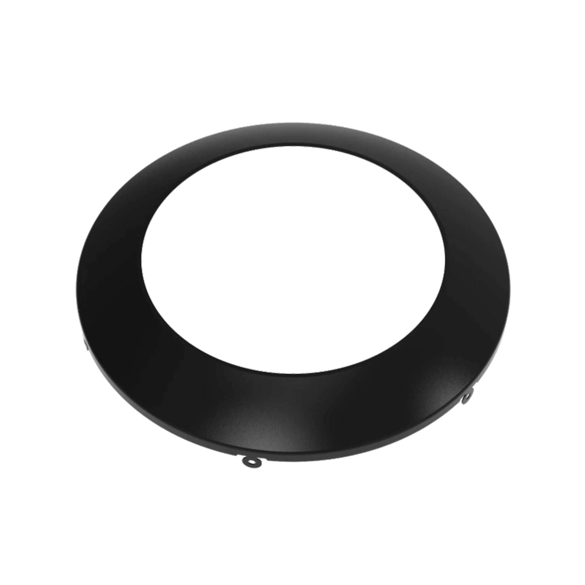 Color Trim for 6" DISK Round Black Smooth - Bees Lighting