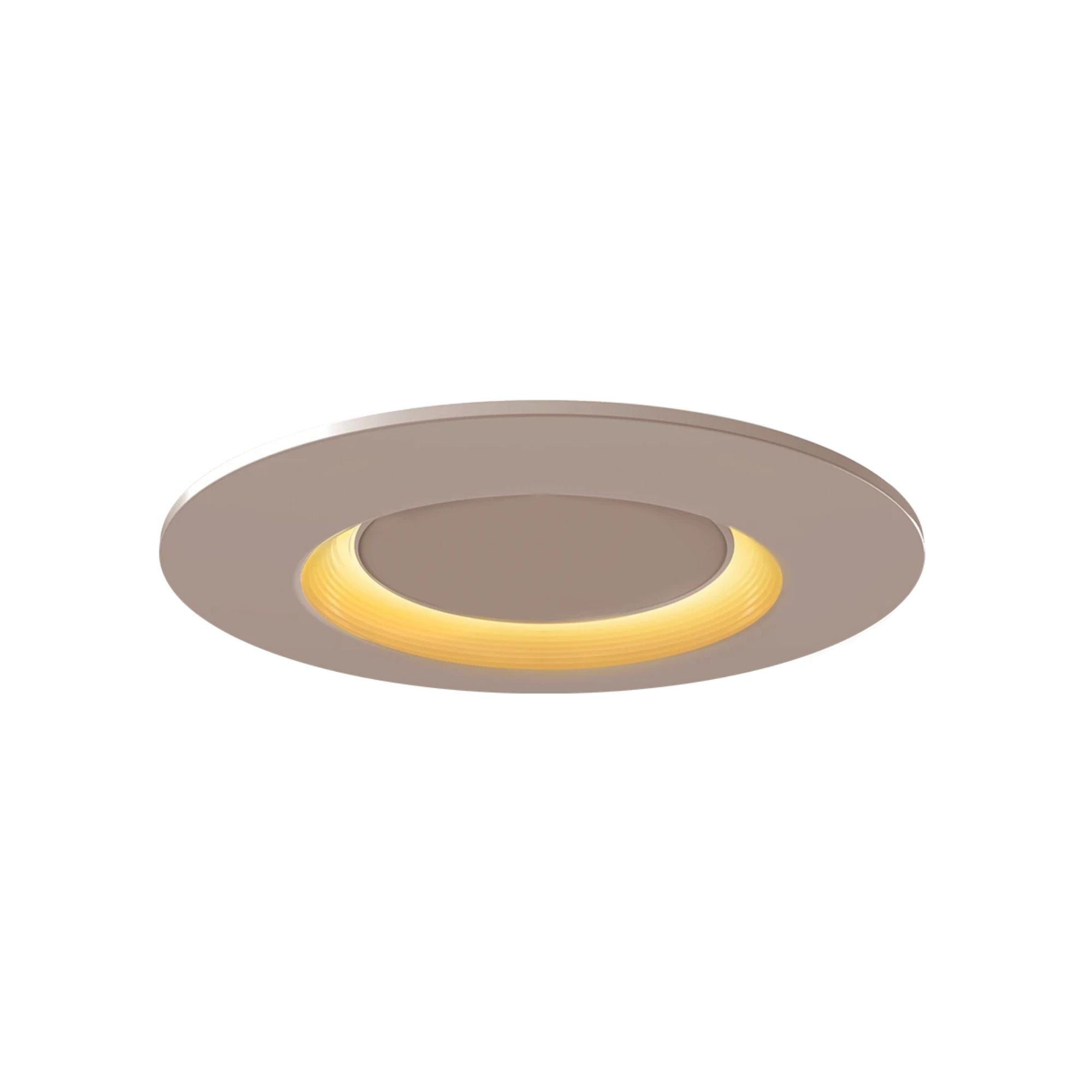 4" Retrofit Downlight with Nightlight, 700 Lm, 5-CCT, White Baffle Trim