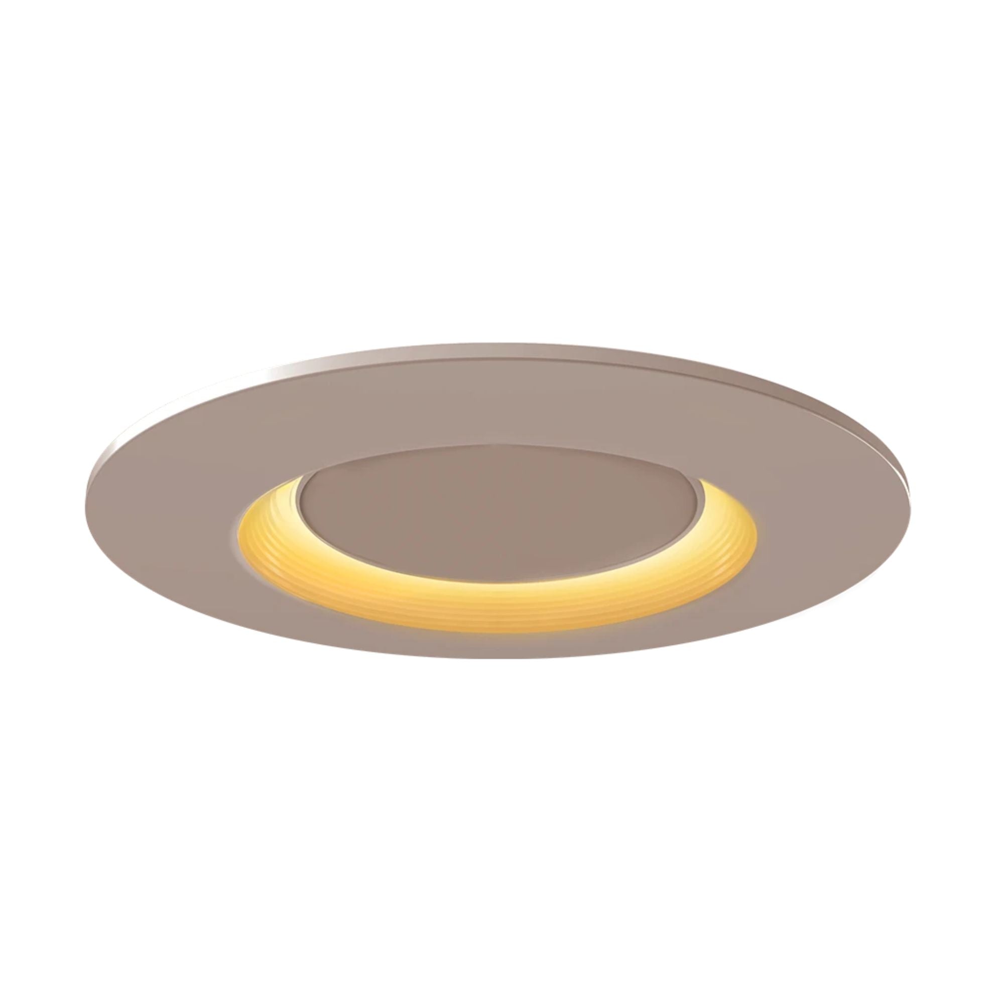 6" Retrofit Downlight with Nightlight, 960 Lm, 5-CCT, White Baffle Trim