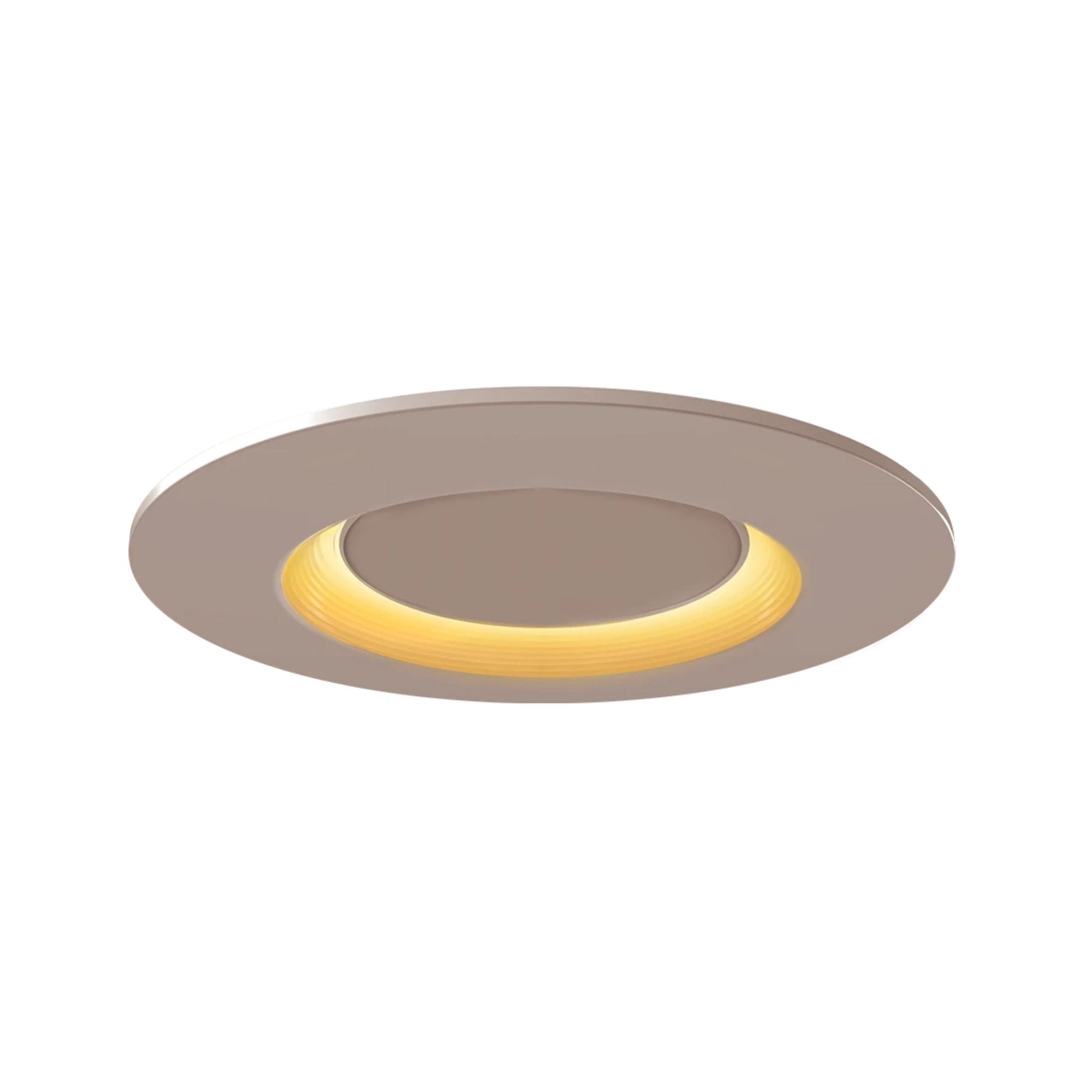 6" Retrofit Downlight with Nightlight, 960 Lm, 5-CCT, White Baffle Trim