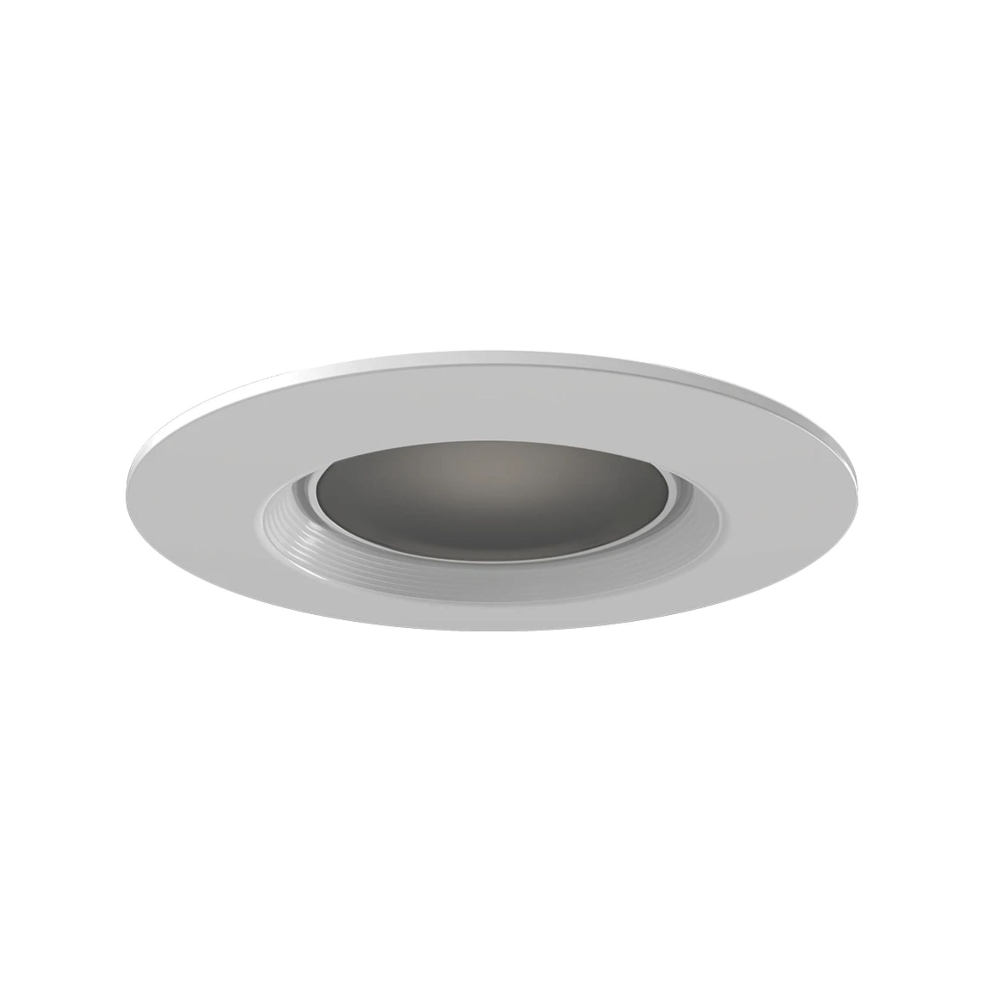 6" Retrofit Downlight with Nightlight, 960 Lm, 5-CCT, White Baffle Trim - Bees Lighting