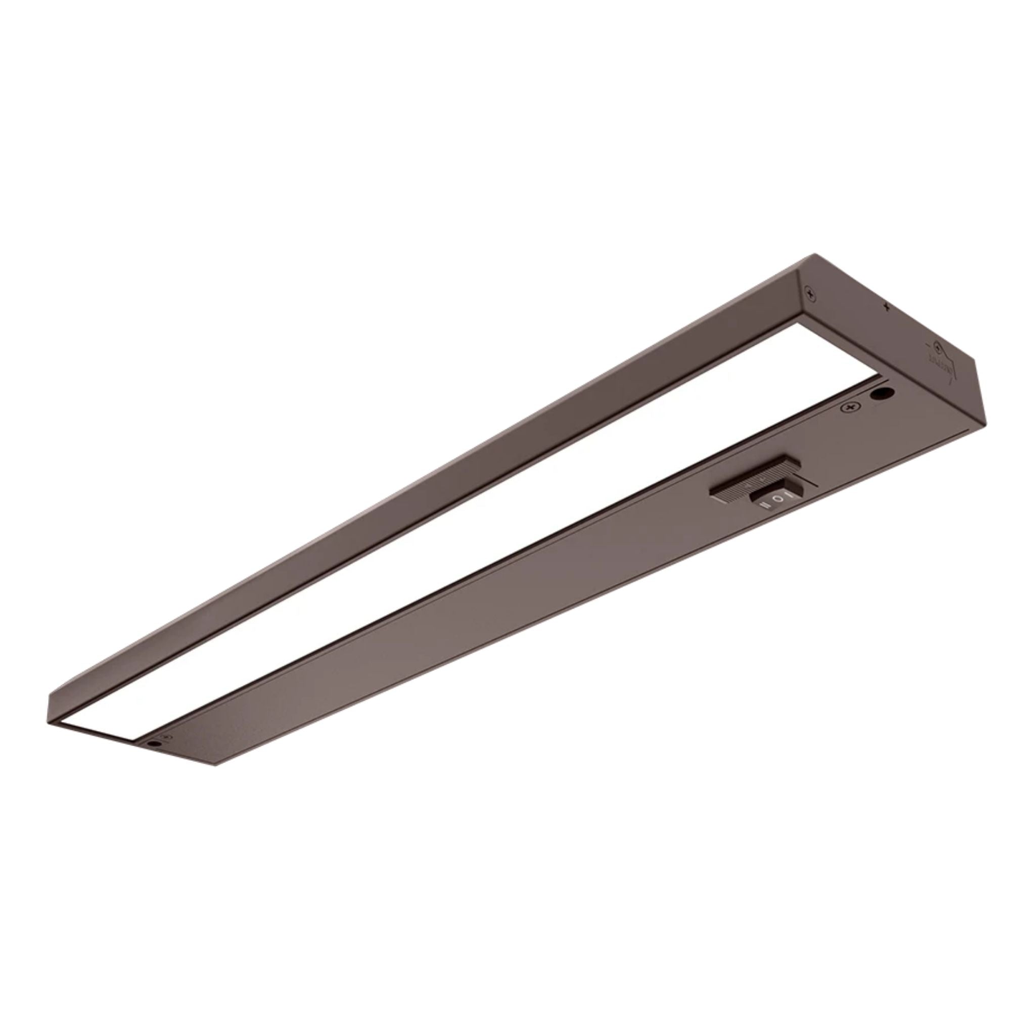 KNOOK 16" LED Under Cabinet Light, Selectable CCT, 9/5W, 120V, Brown