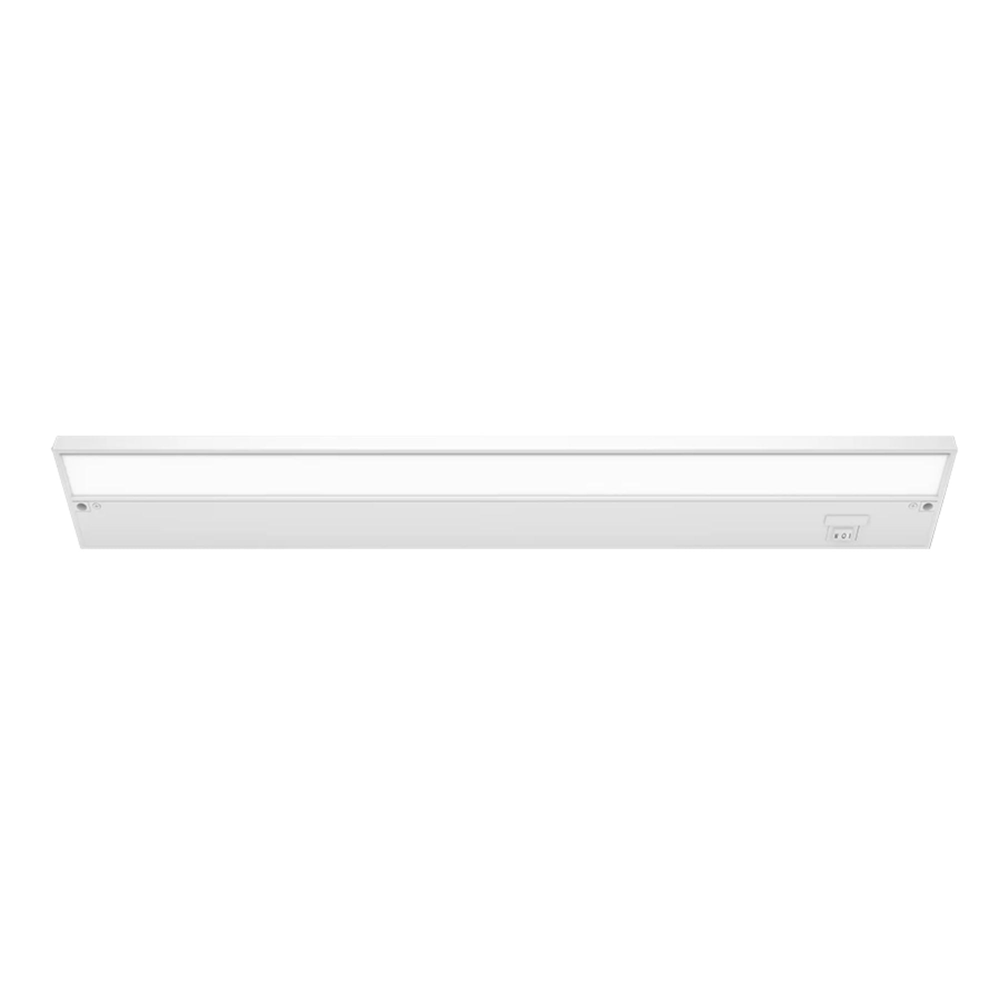 KNOOK 24" LED Under Cabinet Light, Selectable CCT, 13/7W, 120V, White