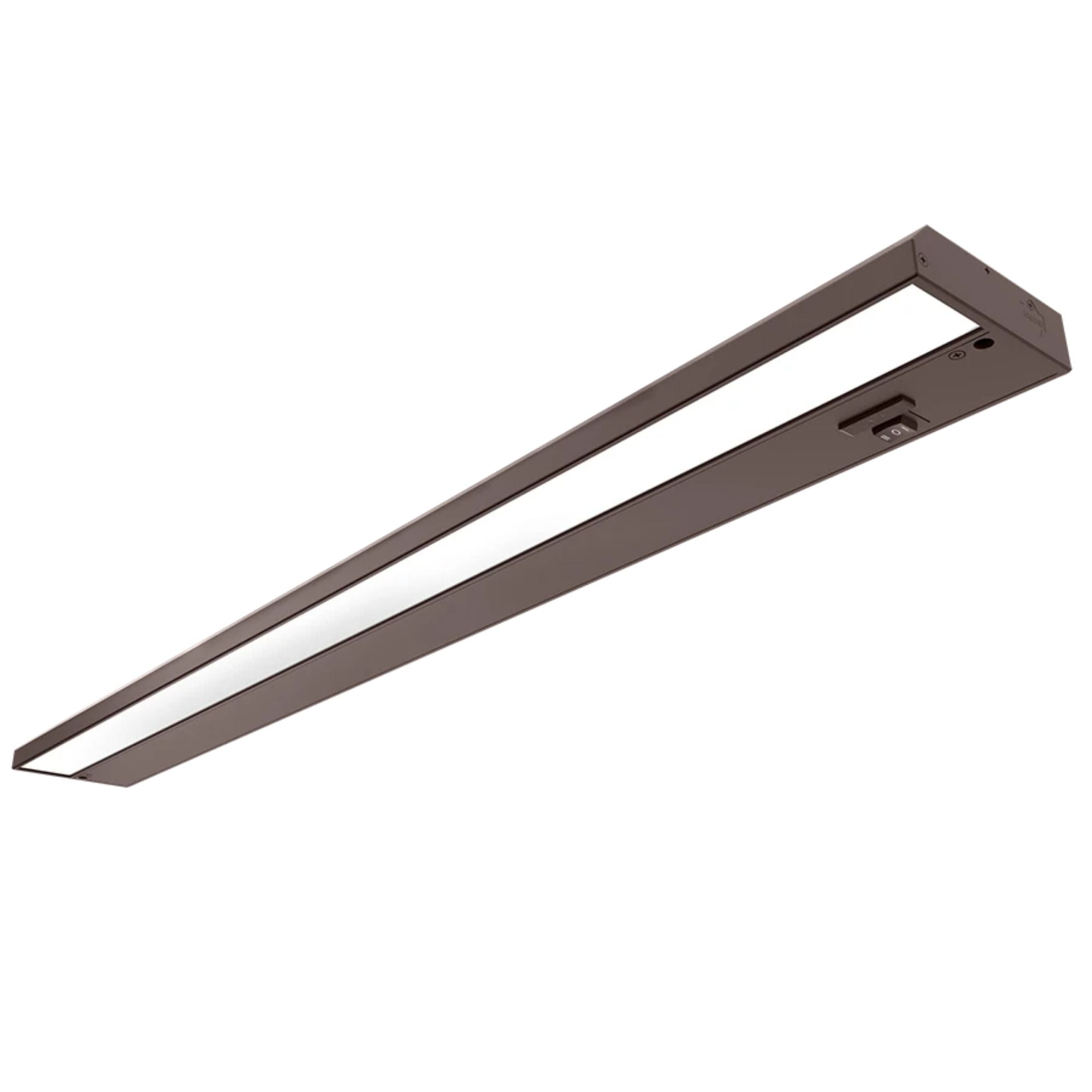 KNOOK 32" LED Under Cabinet Light, Selectable CCT, 16/8W, 120V, Brown