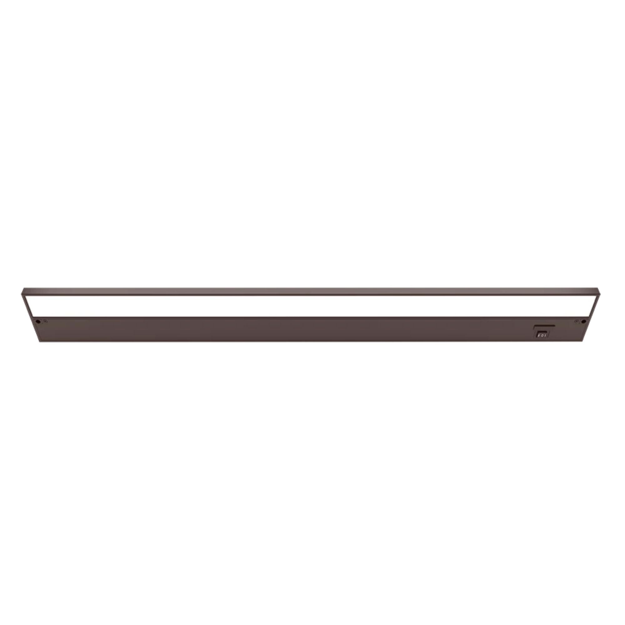 KNOOK 32" LED Under Cabinet Light, Selectable CCT, 16/8W, 120V, Brown