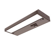 KNOOK 8" LED Under Cabinet Light, Selectable CCT, 4/2W, 120V, Brown