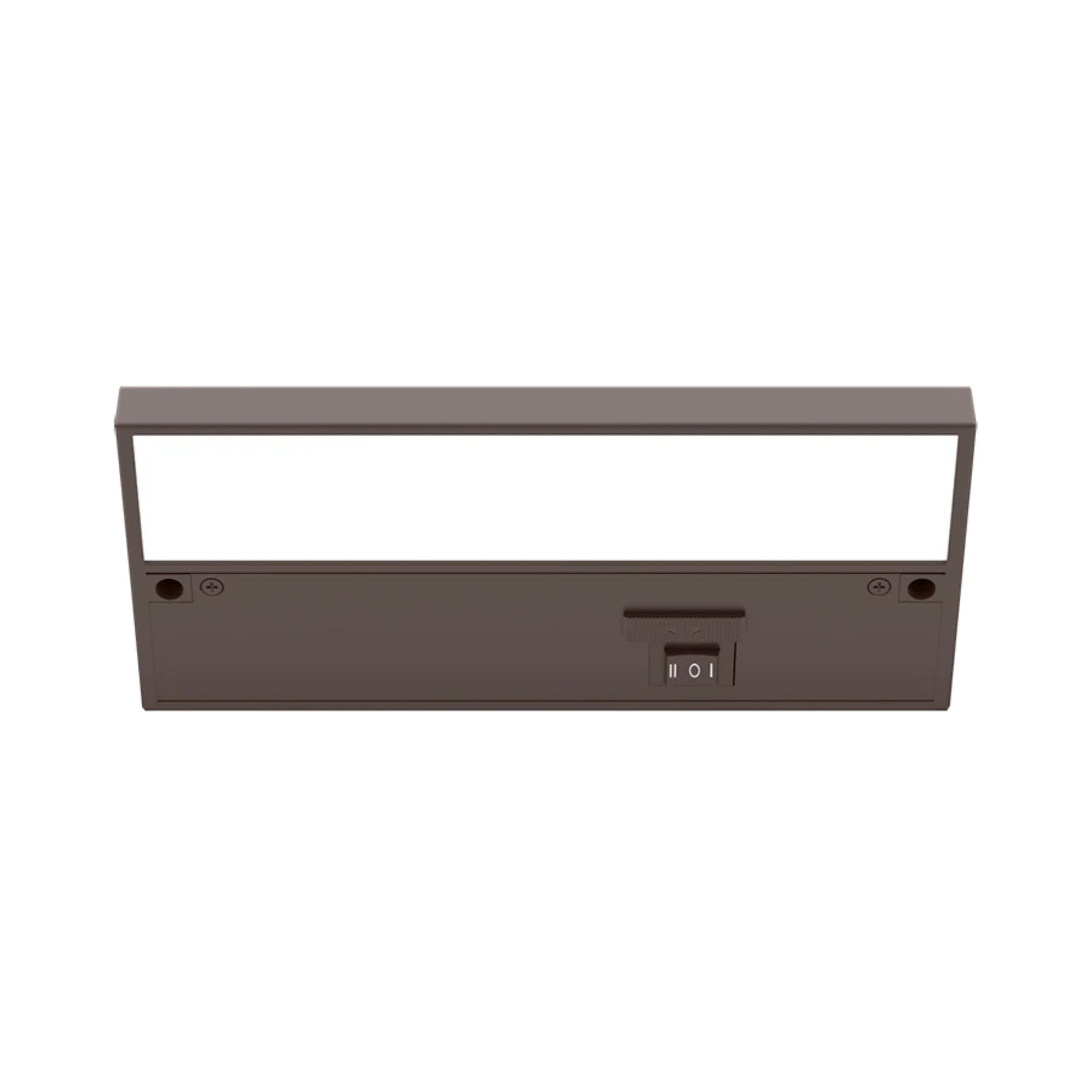 KNOOK 8" LED Under Cabinet Light, Selectable CCT, 4/2W, 120V, Brown