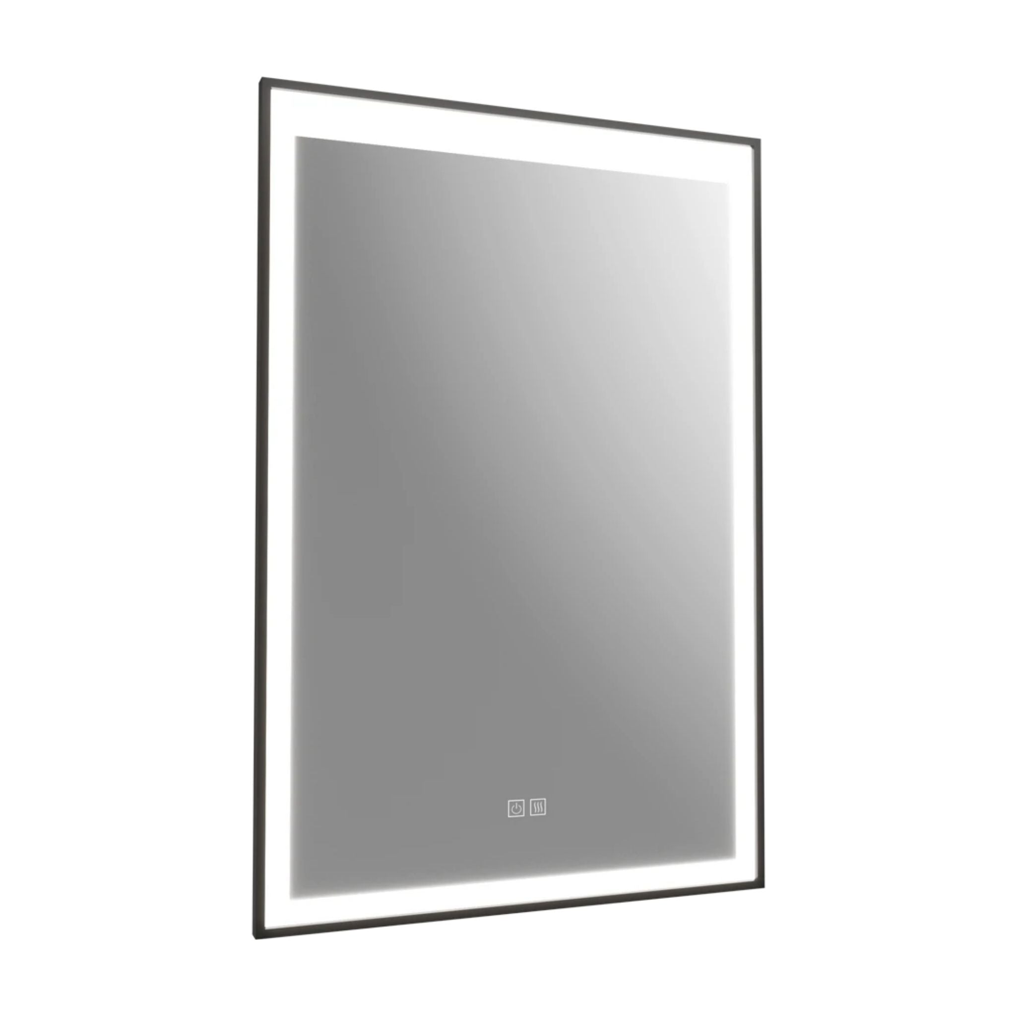 RAB MIRA Mirror Light with Black Frame Rectangle 24"X36", Integrated LED with 5CCT