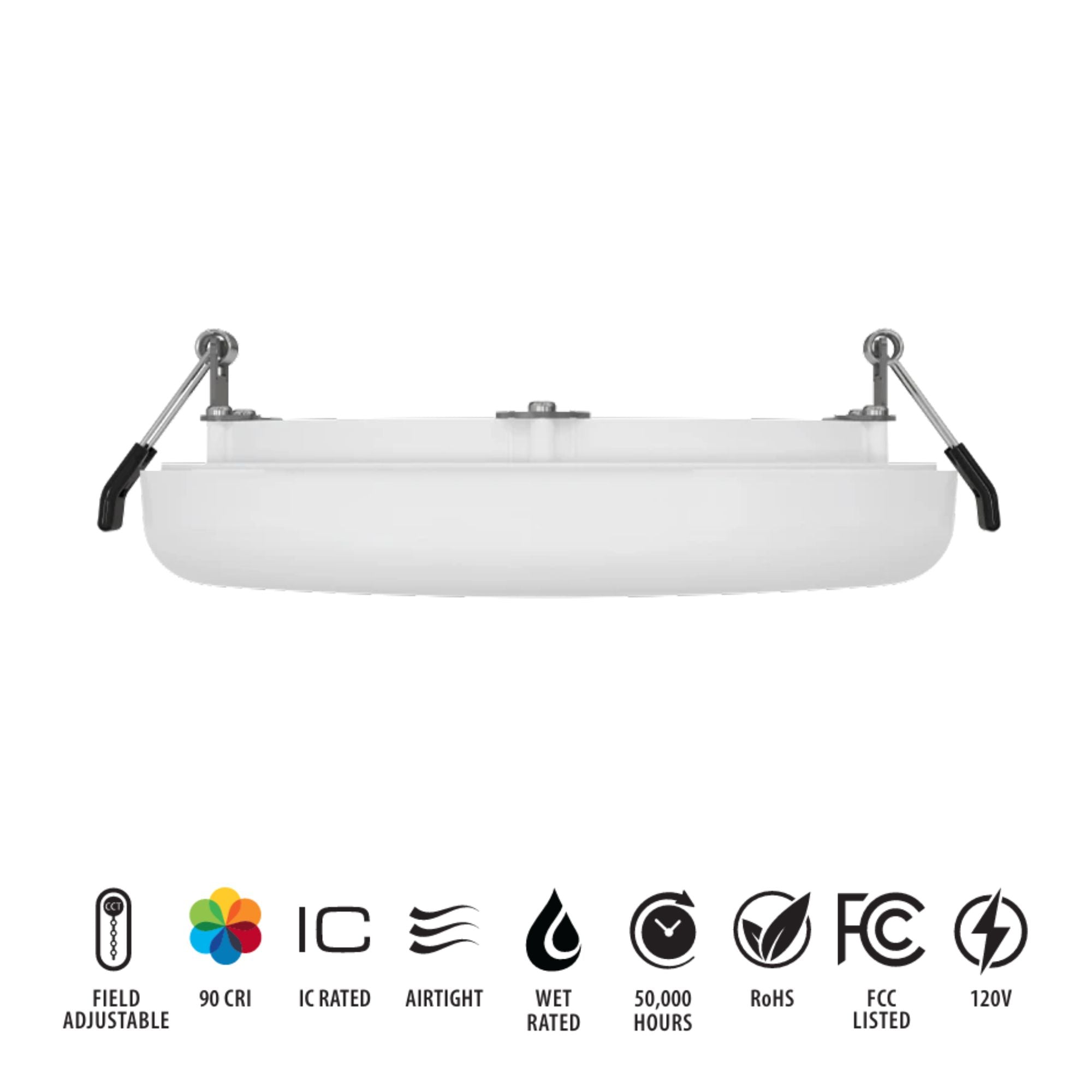 RAB ORB6 6 in. Trimless Downlight 13W Selectable CCT Wet Rated