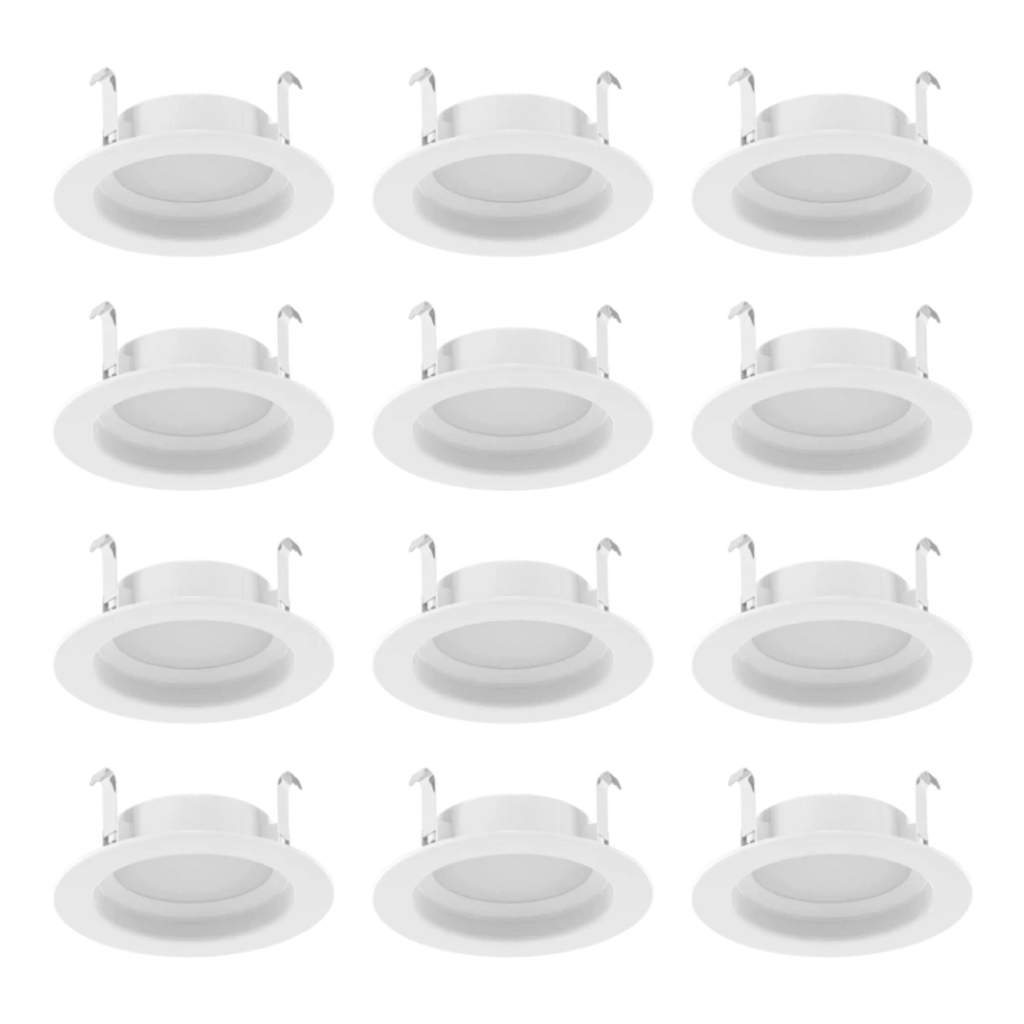 RAB R34/BP Open Retrofit Downlight, 12-Pack