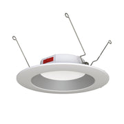 RAB R34-6-HW 6 in. Open Reflector Retrofit Downlight 10W 900 Lumens Selectable CCT Wet Rated, Haze White
