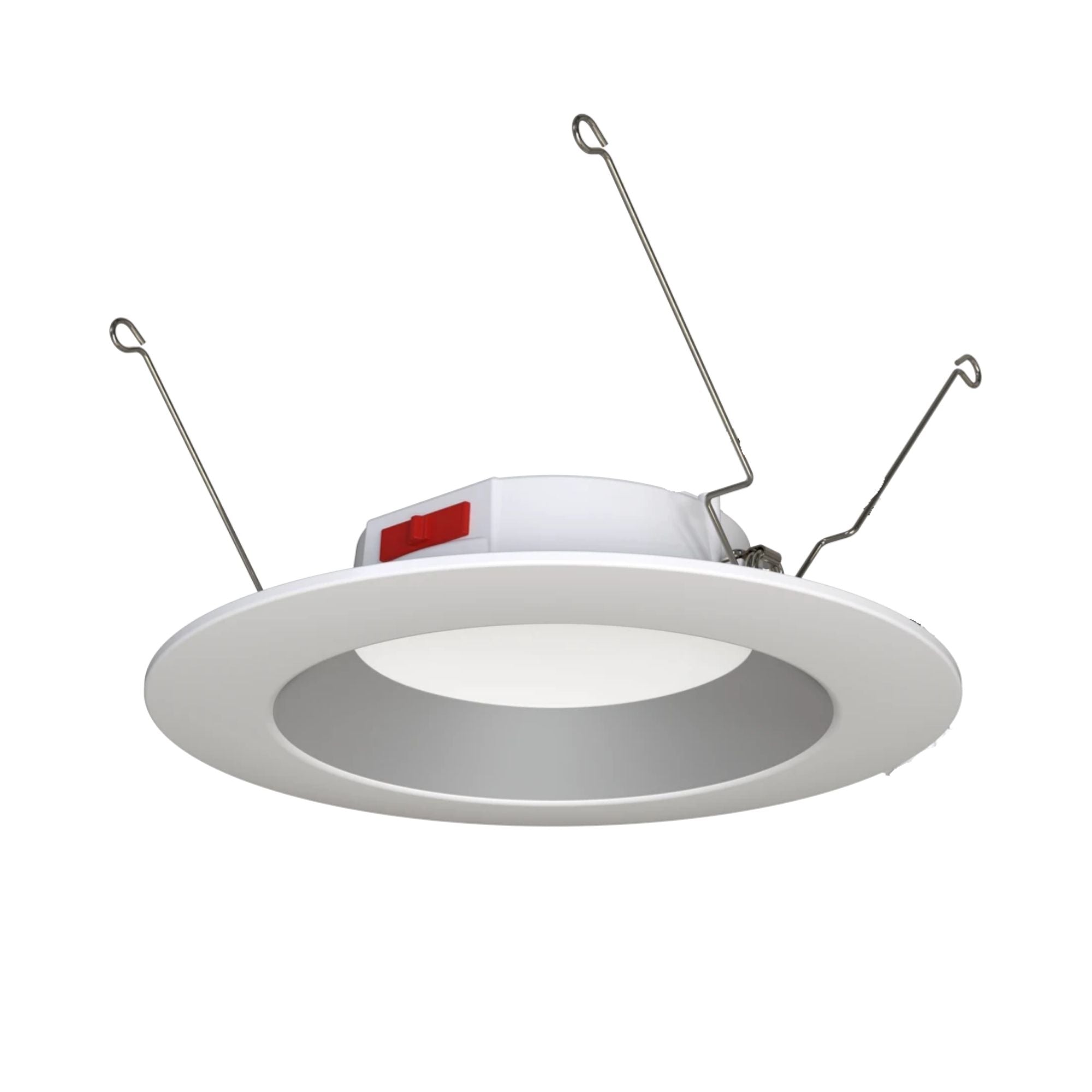 RAB R34-6-HW 6 in. Open Reflector Retrofit Downlight 10W 900 Lumens Selectable CCT Wet Rated, Haze White