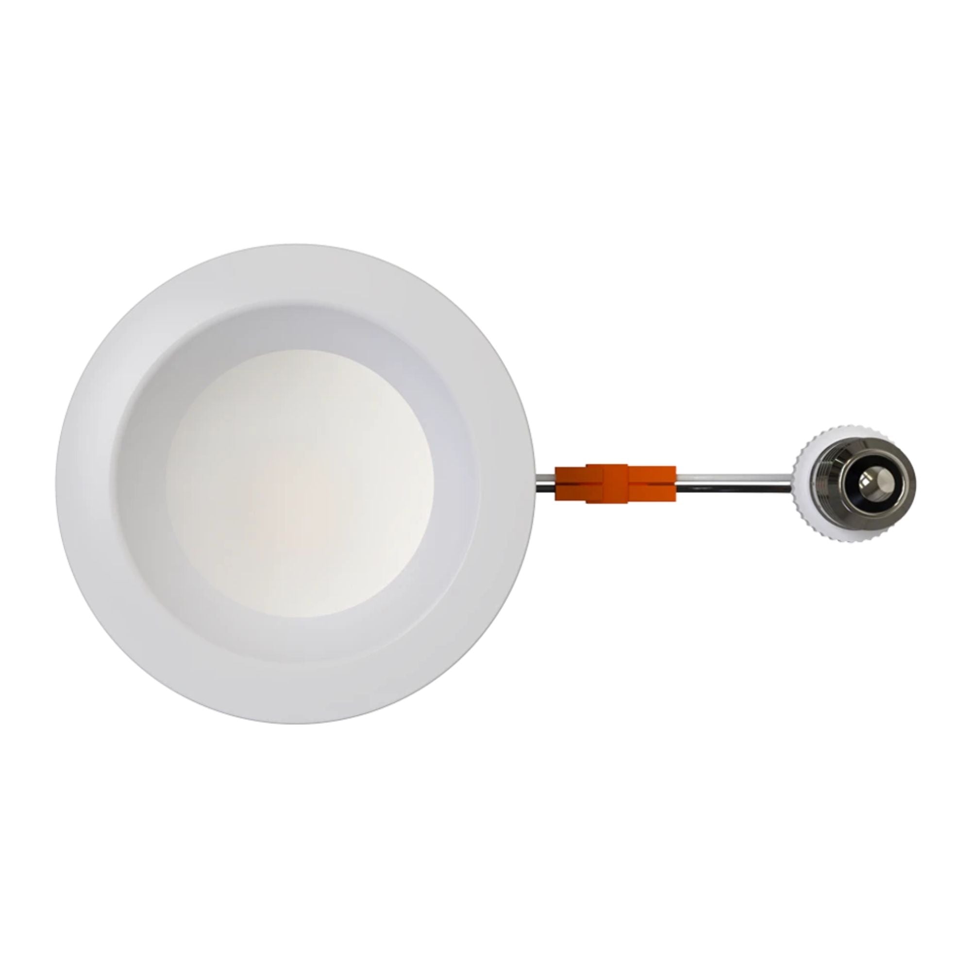 RAB Lighting - 6" R34 Retrofit LED Can Light, 900 Lm, CCT-Adjustable, Round Smooth Trim | Bees Lighting