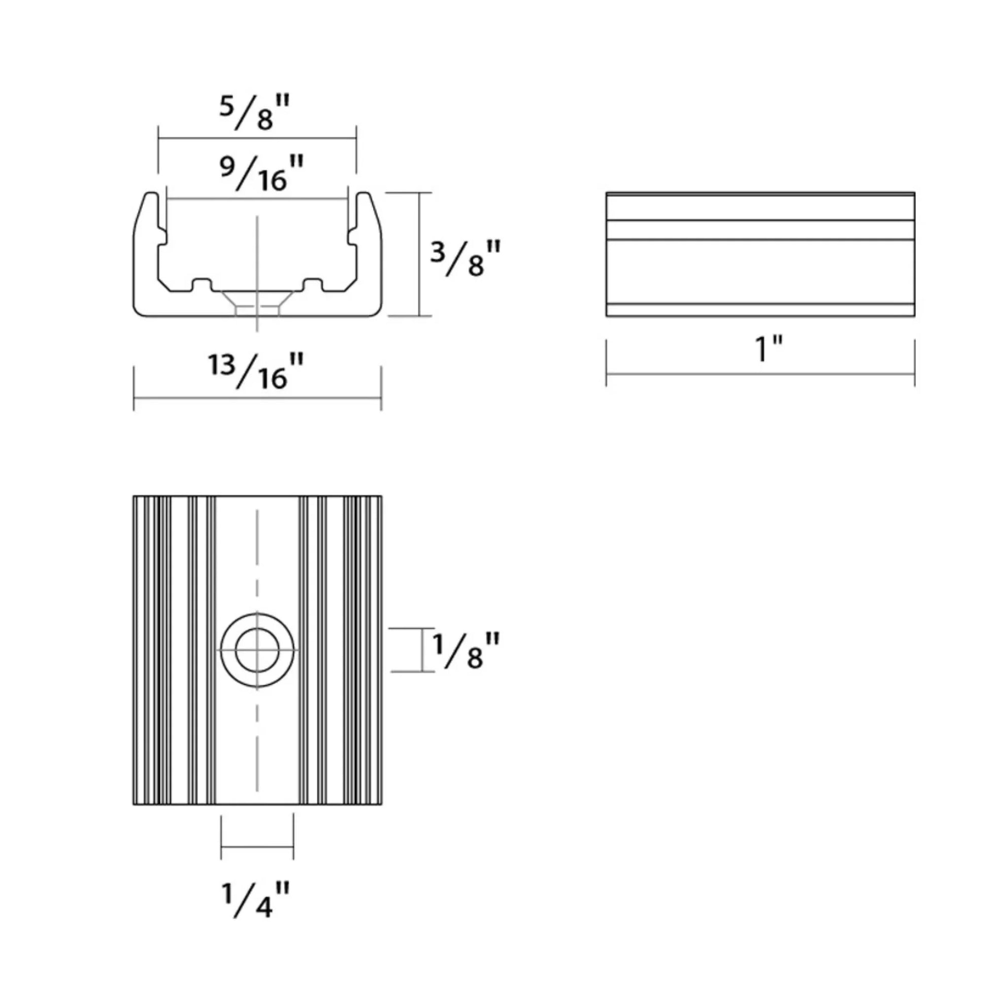 NEOFLEX Tape Light Mounting Brackets, Pack of 10 - Bees Lighting