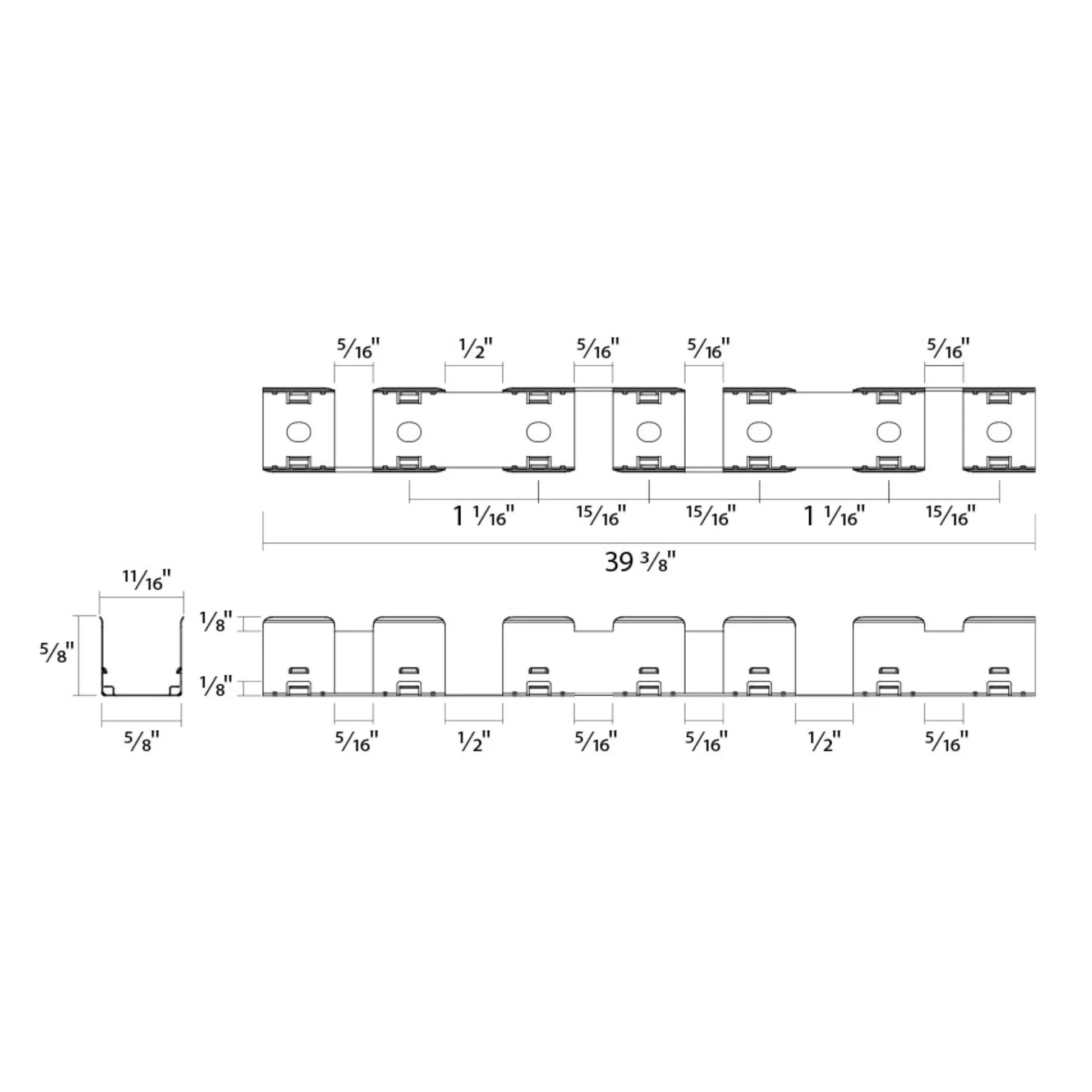 NEOFLEX 16.4ft Tape Light Bendable Brackets - Bees Lighting