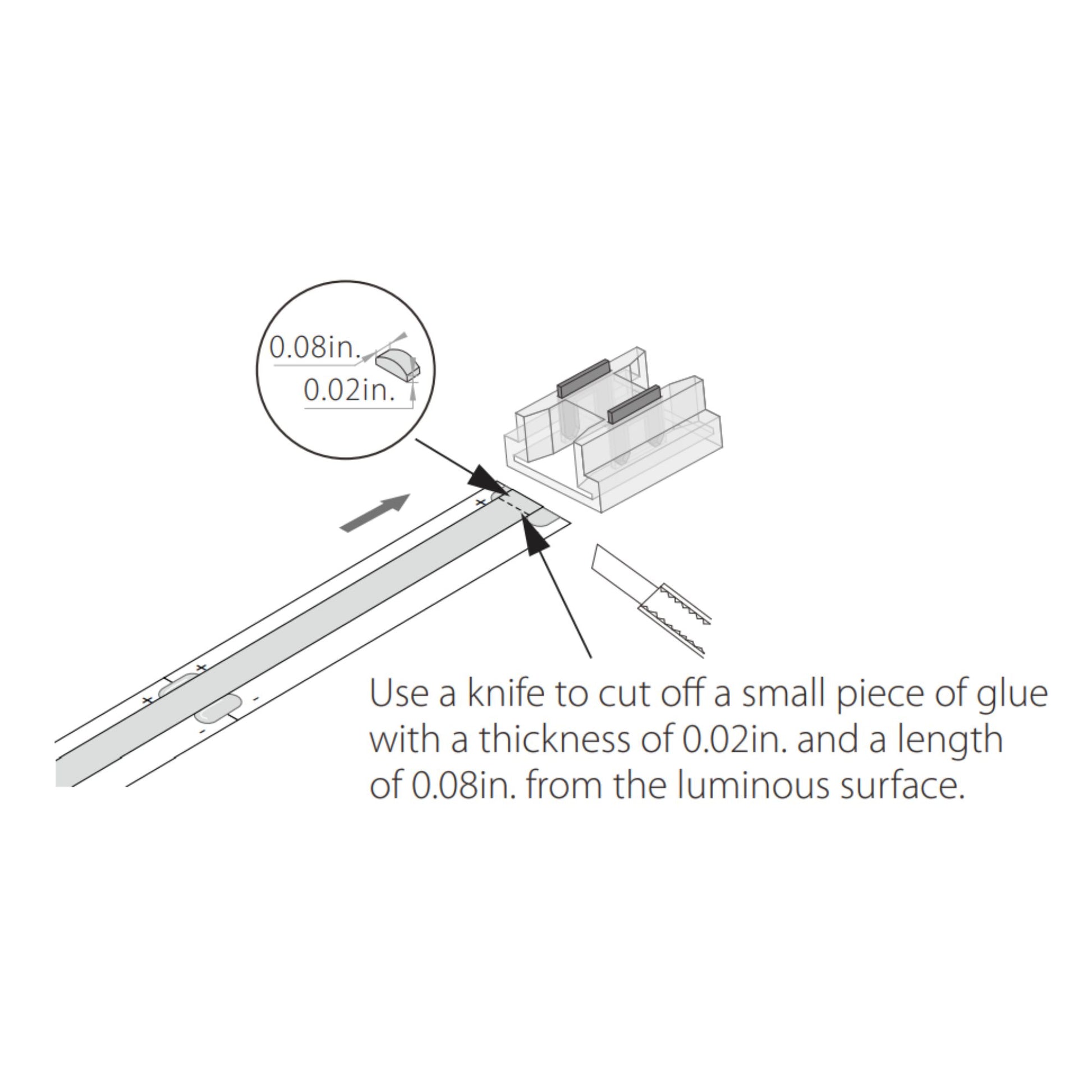 ARCTAPE Dim to Warm Tape Light Connector Kit - Bees Lighting