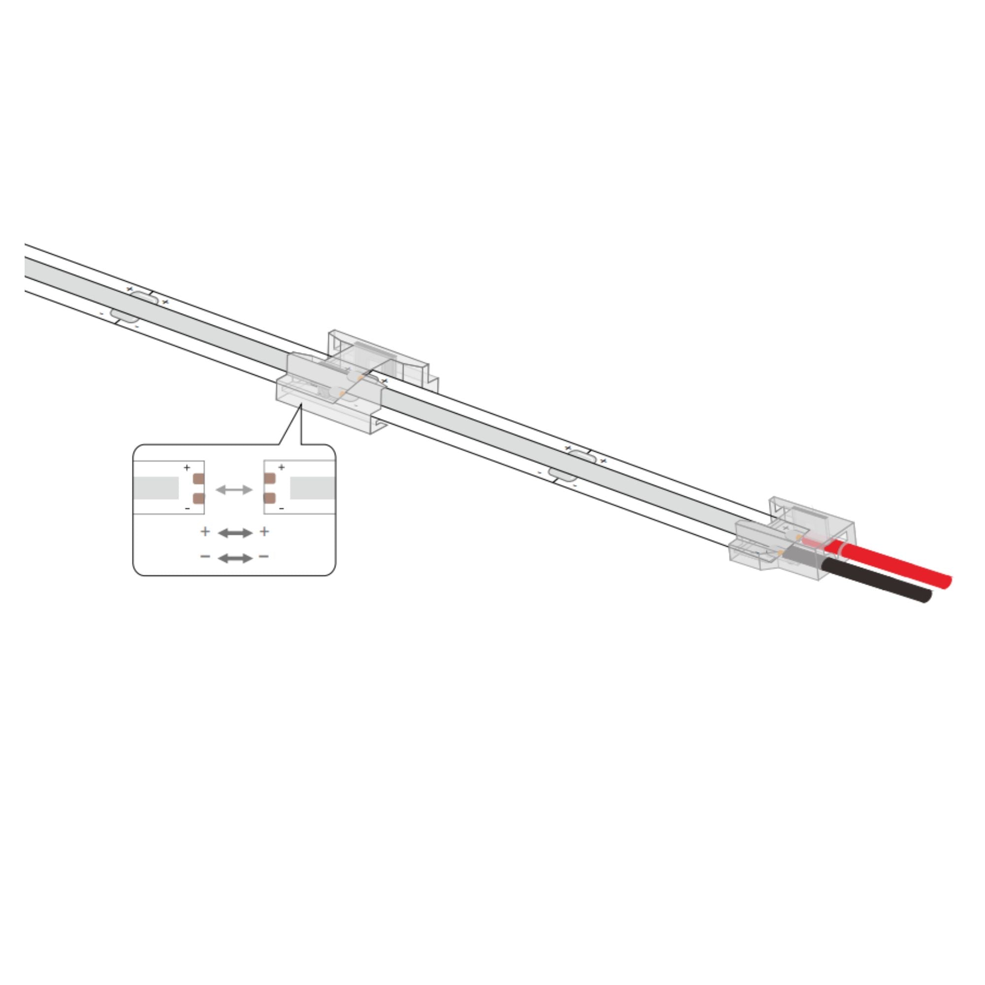 ARCTAPE Dim to Warm Tape Light Connector Kit - Bees Lighting