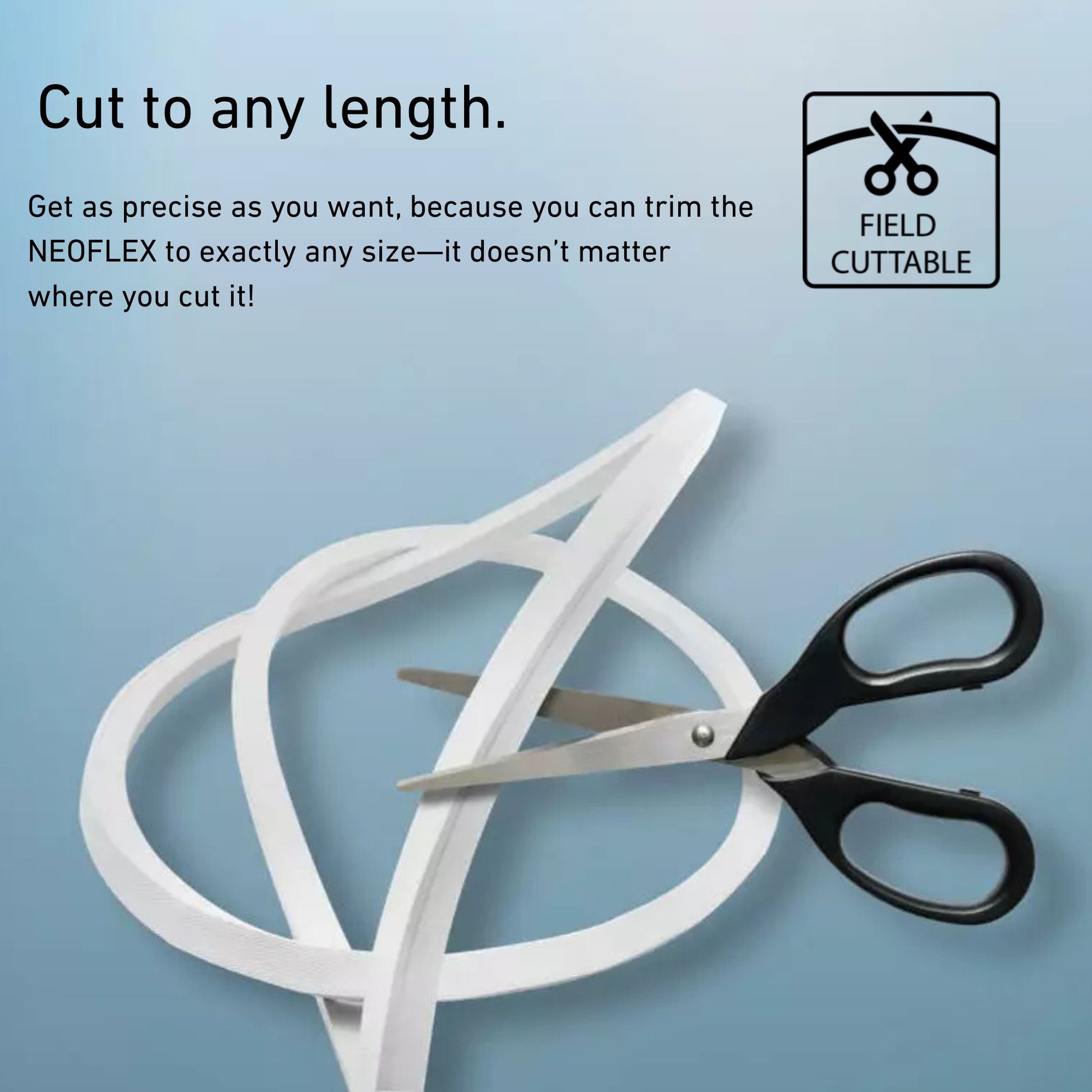 NEOFLEX Dual Bendable Neon LED Strip Light, 3000K, 16Ft Reel, 205 Lm/Ft, IP67 Wet locations, 24V - Bees Lighting