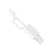 RAB Track 12 ft Grounded Cord and Plug, White