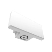 RAB Track End Cap, White