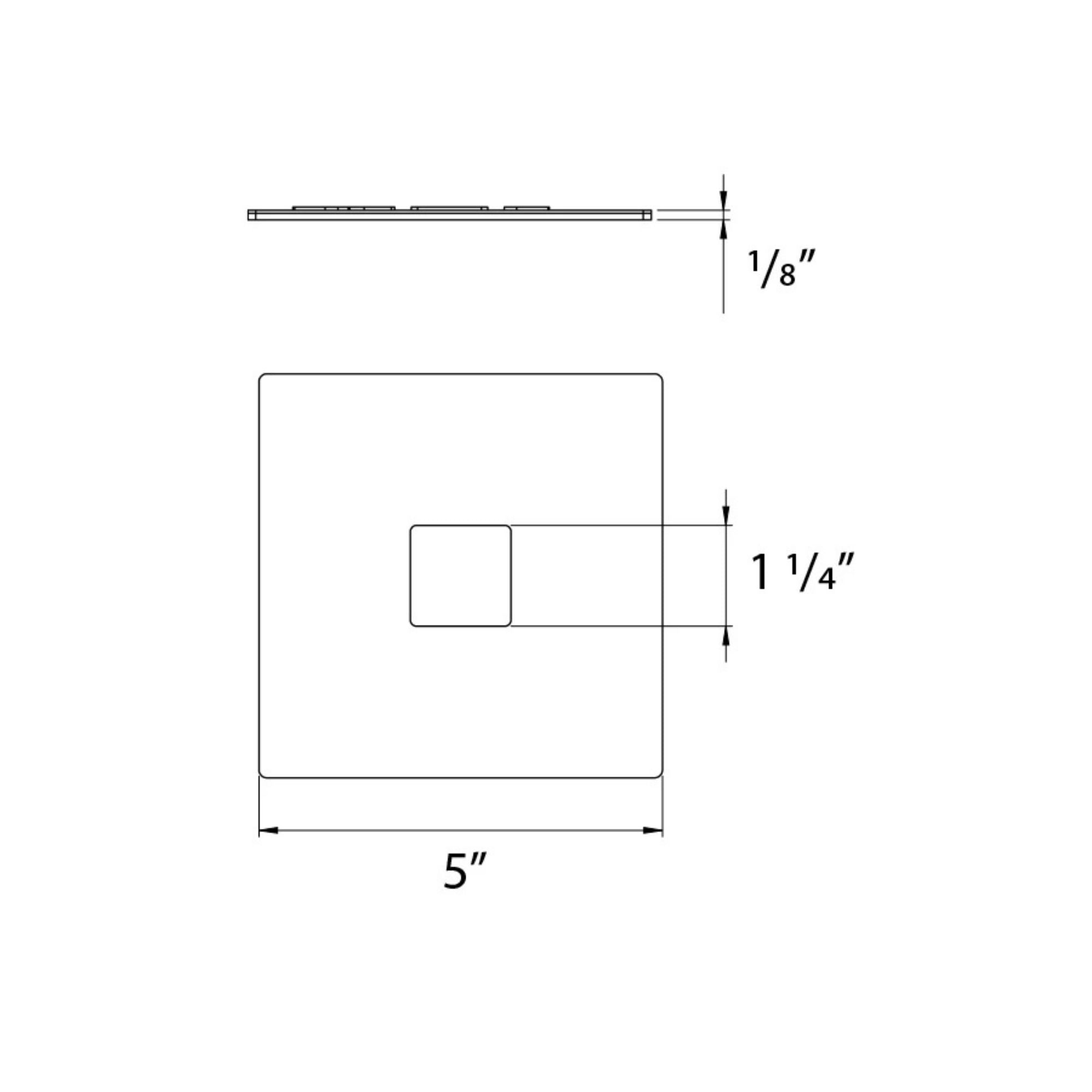RAB Track Junction Cover Plate