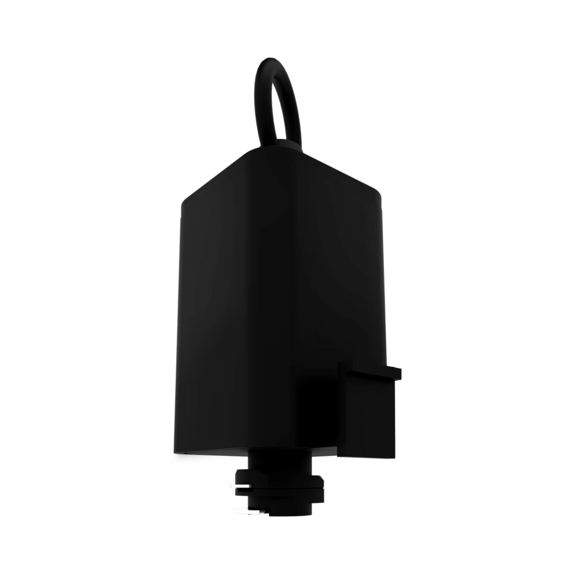 RAB Track Pendant Luminaire Adaptor, Black