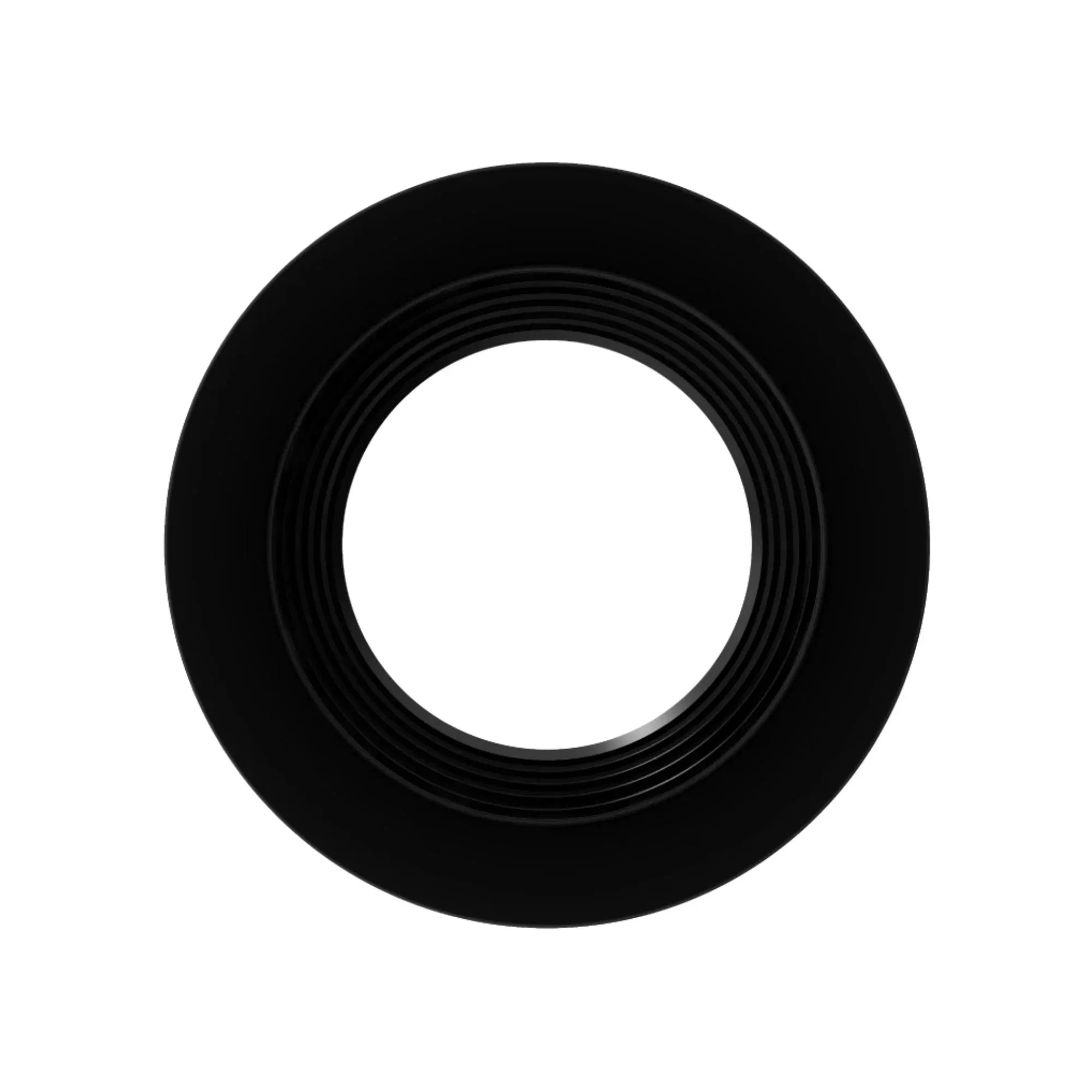 4" Round Trim Baffle Black Finish