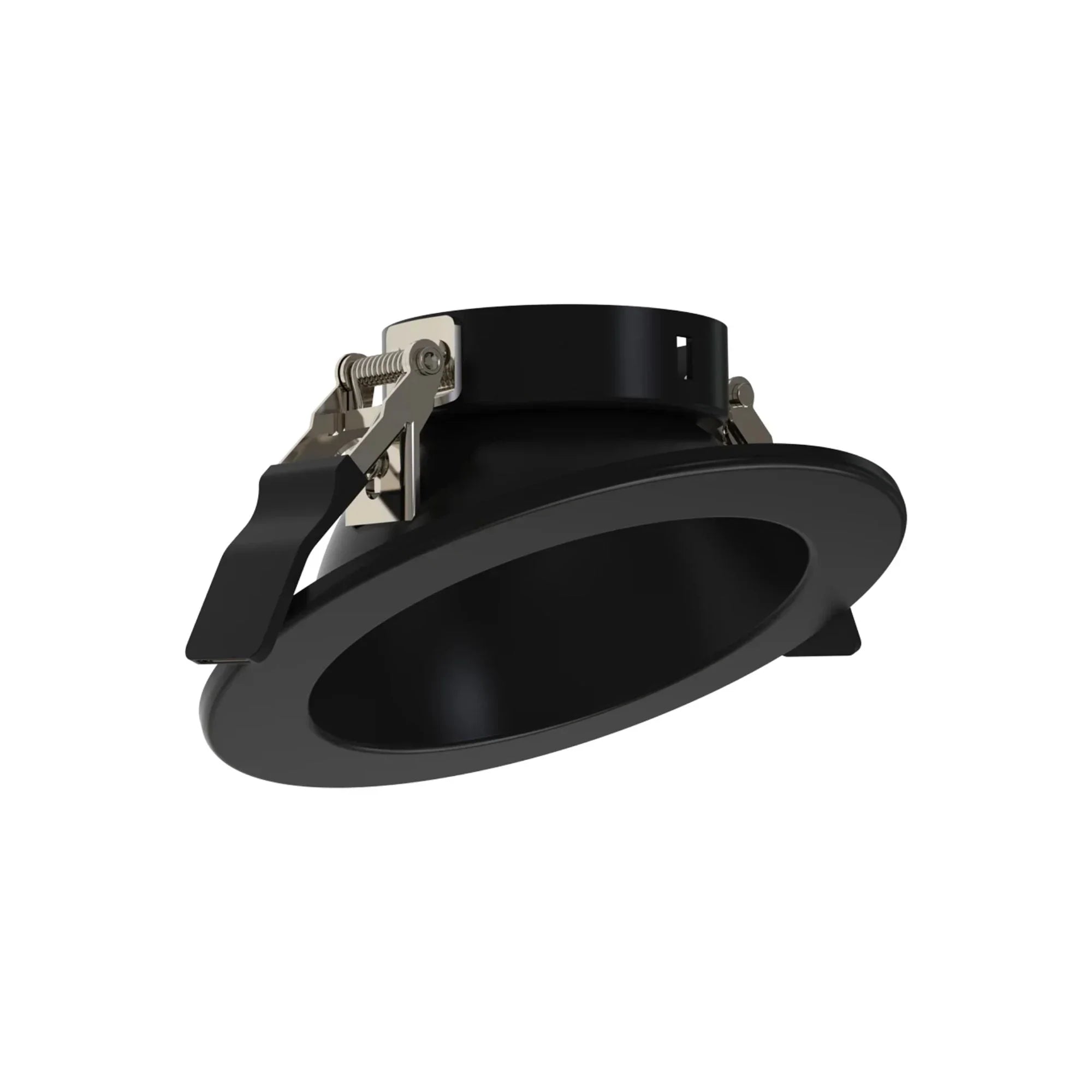 ND22 3" Round Wall Wash Trim Black Reflector and Flange for ND22-12