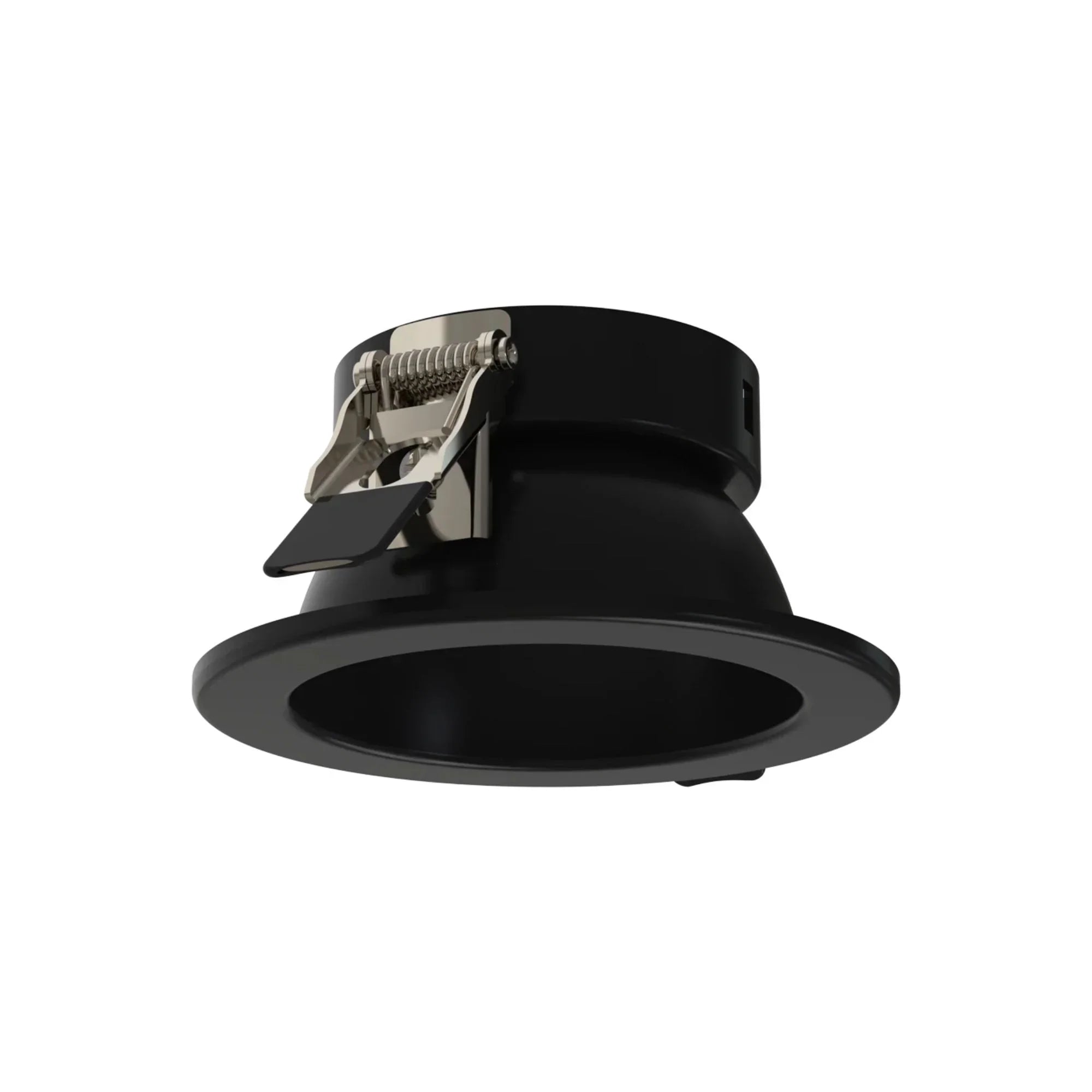 ND22 3" Round Trim Black Reflector and Flange for ND22-12