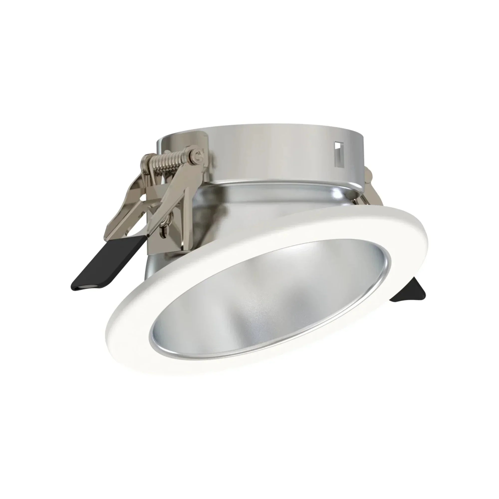 ND22 3" Round Wall Wash Trim Haze Reflector and White Flange for ND22-12