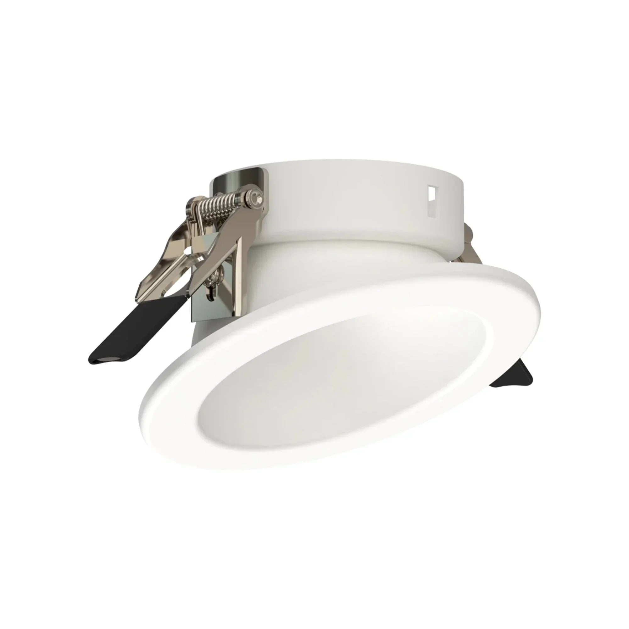 ND22 3" Round Wall Wash Trim White Reflector and Flange for ND22-12