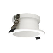 ND22 4" Round Trim White Reflector and Flange for ND22-20 and ND22-30
