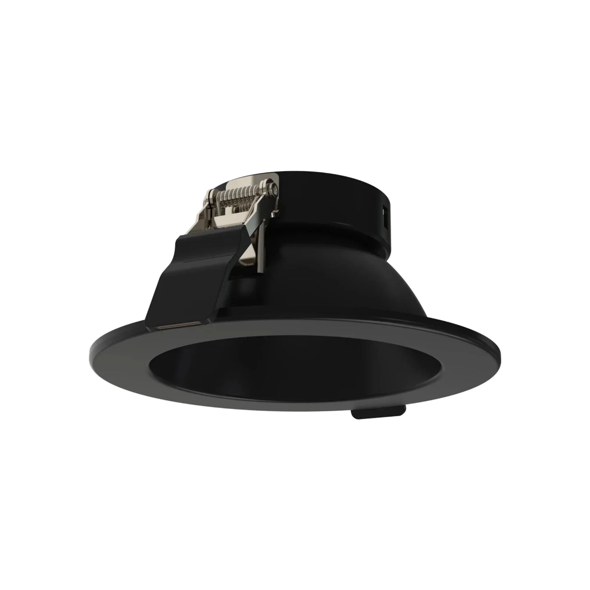 ND22 4" Round Trim Black Reflector and Flange for ND22-12