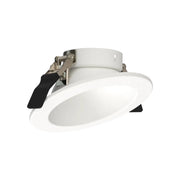 ND22 4" Round Wall Wash Trim White Reflector and Flange for ND22-12