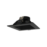 ND22 4" Square Trim Black Reflector and Flange for ND22-12