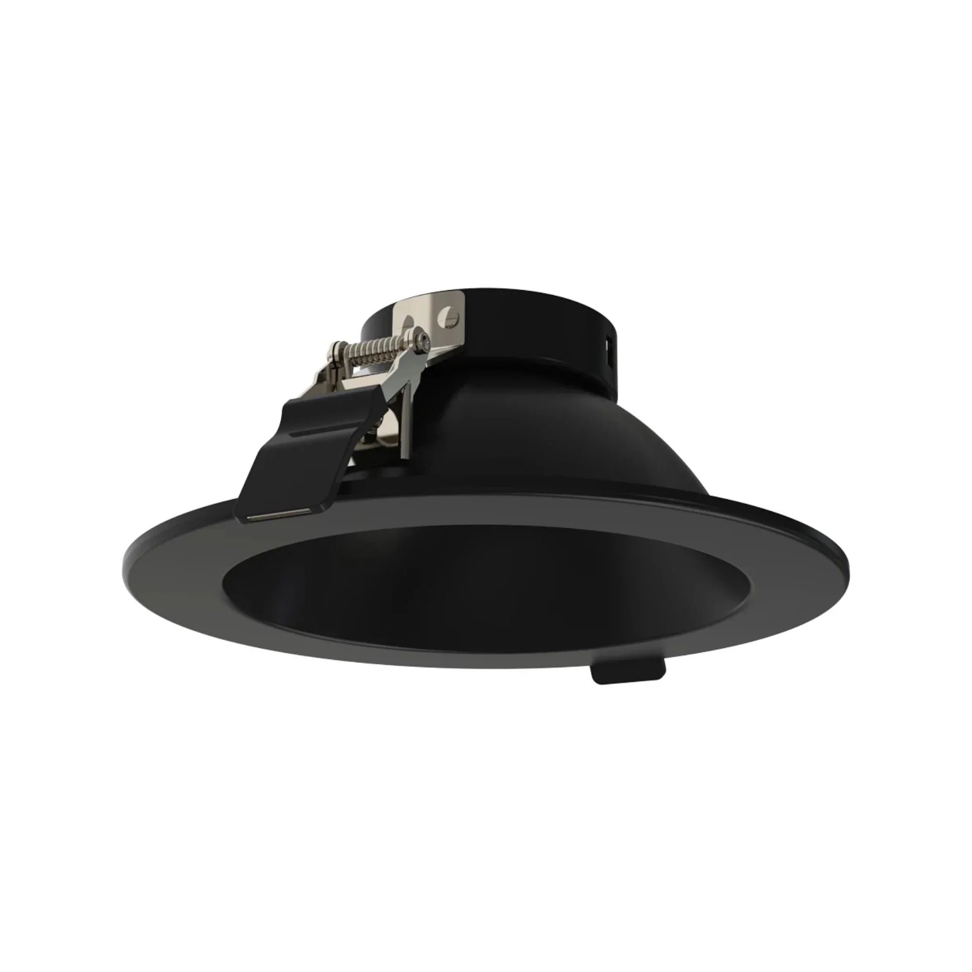 ND22 6" Round Trim Black Reflector and Flange for ND22-12