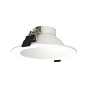 ND22 6" Round Trim White Reflector and Flange for ND22-12